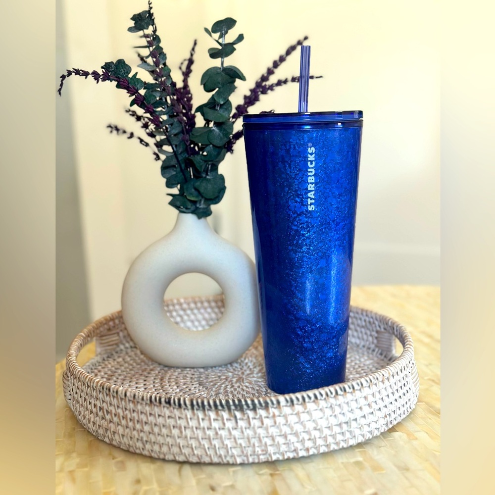 NWT Starbucks Blue Tumbler 24oz